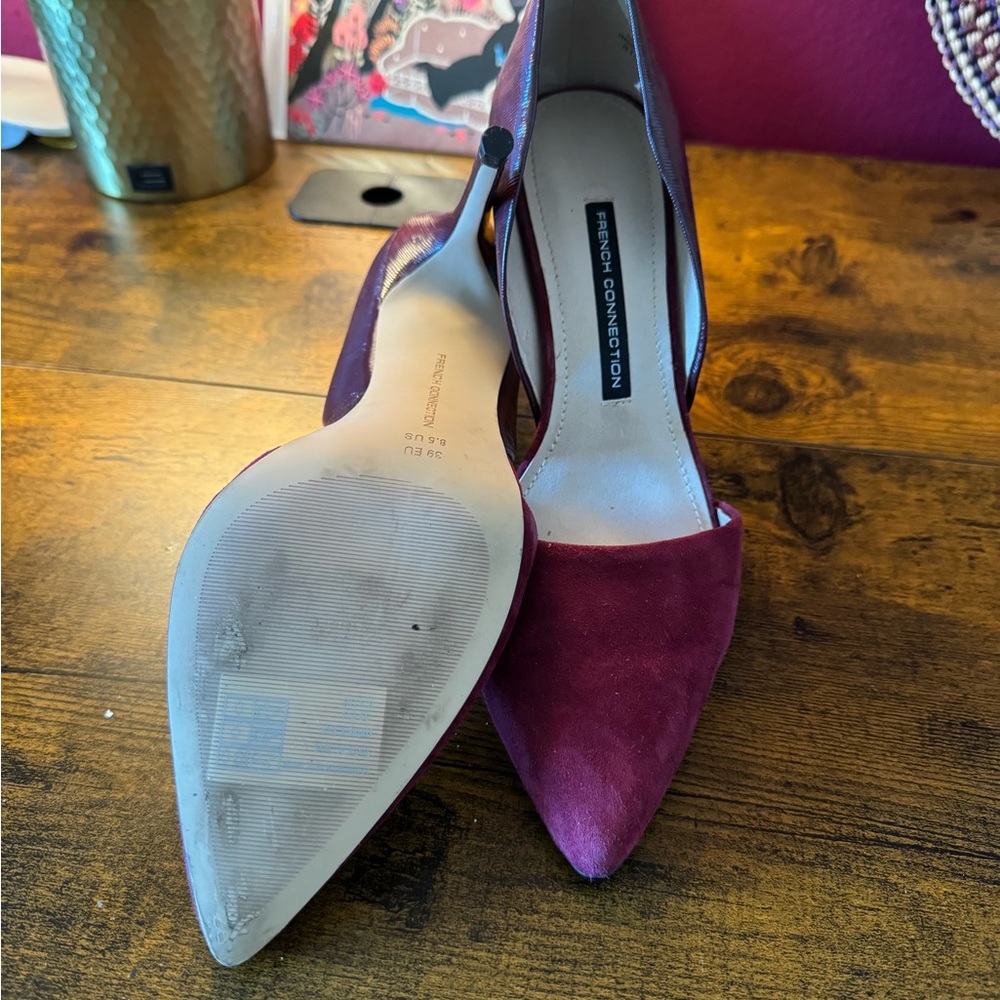 French Connection Purple Ombre Heels - Picture 3 of 3